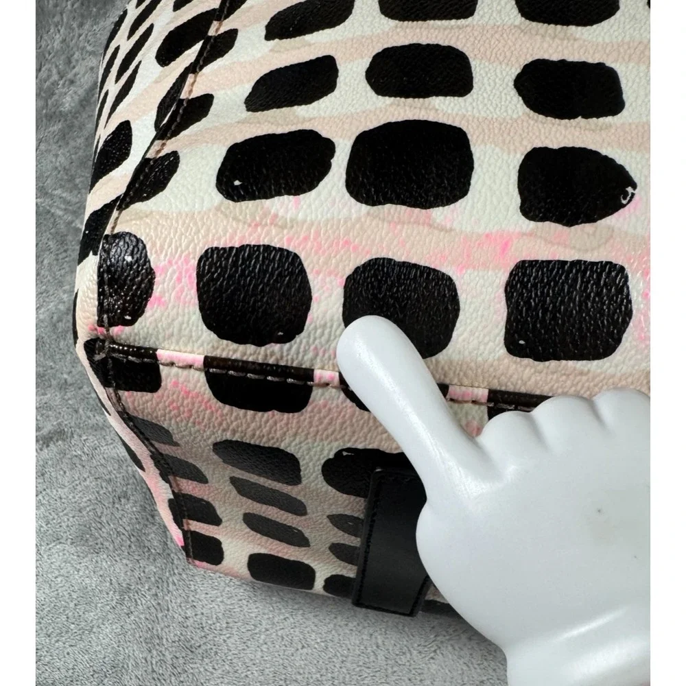 Kate Spade Grove Street‎ Kaylie Pink/ Black/ Beige/ White Baby Bag one size